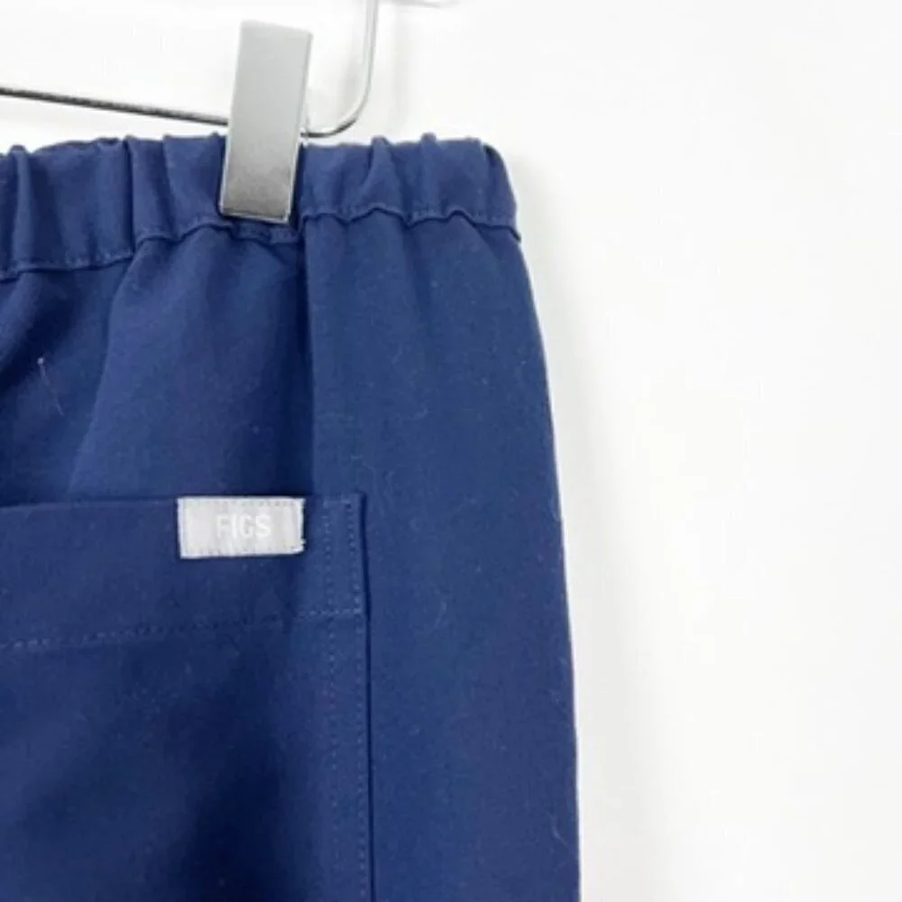 Figs Technical Collection Pisco Basic Scrub Pants Men's Size XL Navy Pull On